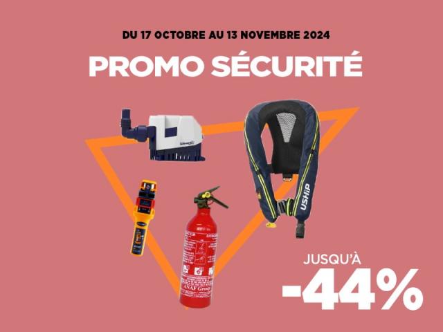 Promo Sécurité !